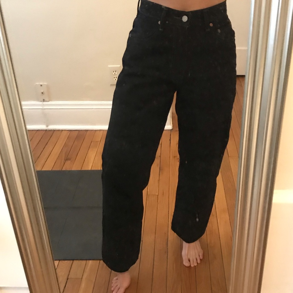 Reworked Loose Balloon Leg Levis - Picture 1 of 9